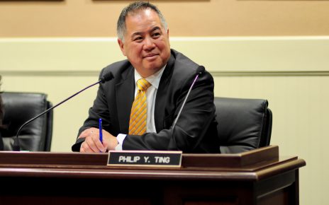 Assemblyman Philip Y. Ting who introduced AB 1215.