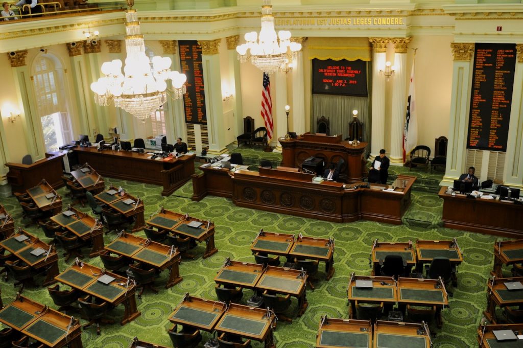 Categories of Bills per Legislative Session California Globe