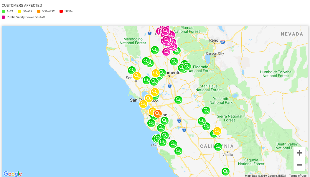 Authorized Power Outages Leave Californians Sweltering and In the Dark