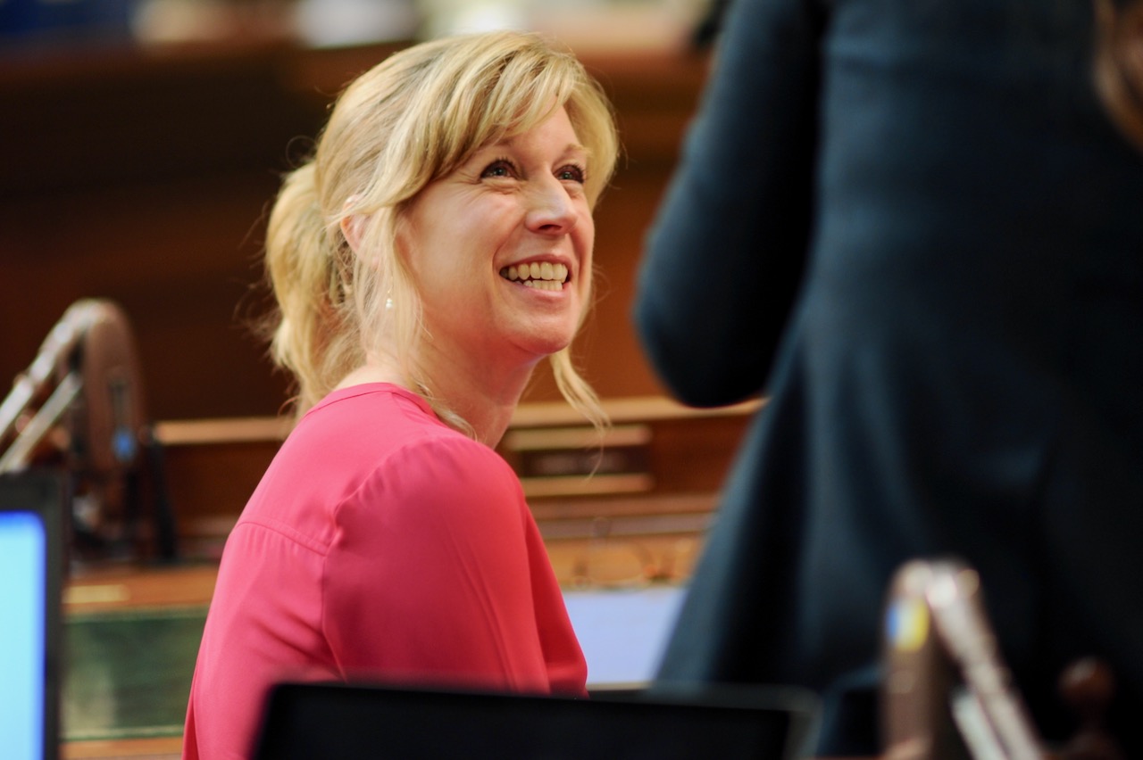 Assemblywoman Christy Smith (Photo: Kevin Sanders for California Globe)