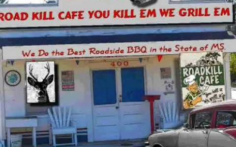 Bubbas Road KIll Cafe "You Kill Em We Grill Em"