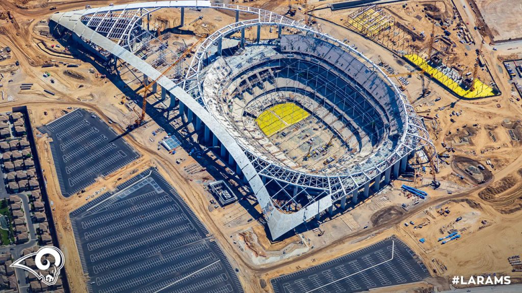 Construction of $2.6 billion L.A. football stadium delayed by