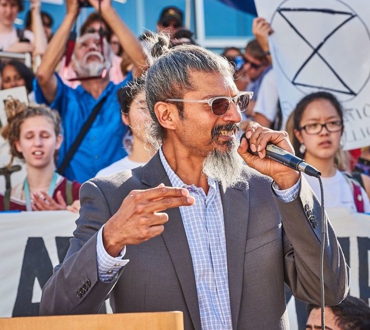 Democratic Socialist candidate Shahid Buttar is running against Pelosi again. (photo by Chris