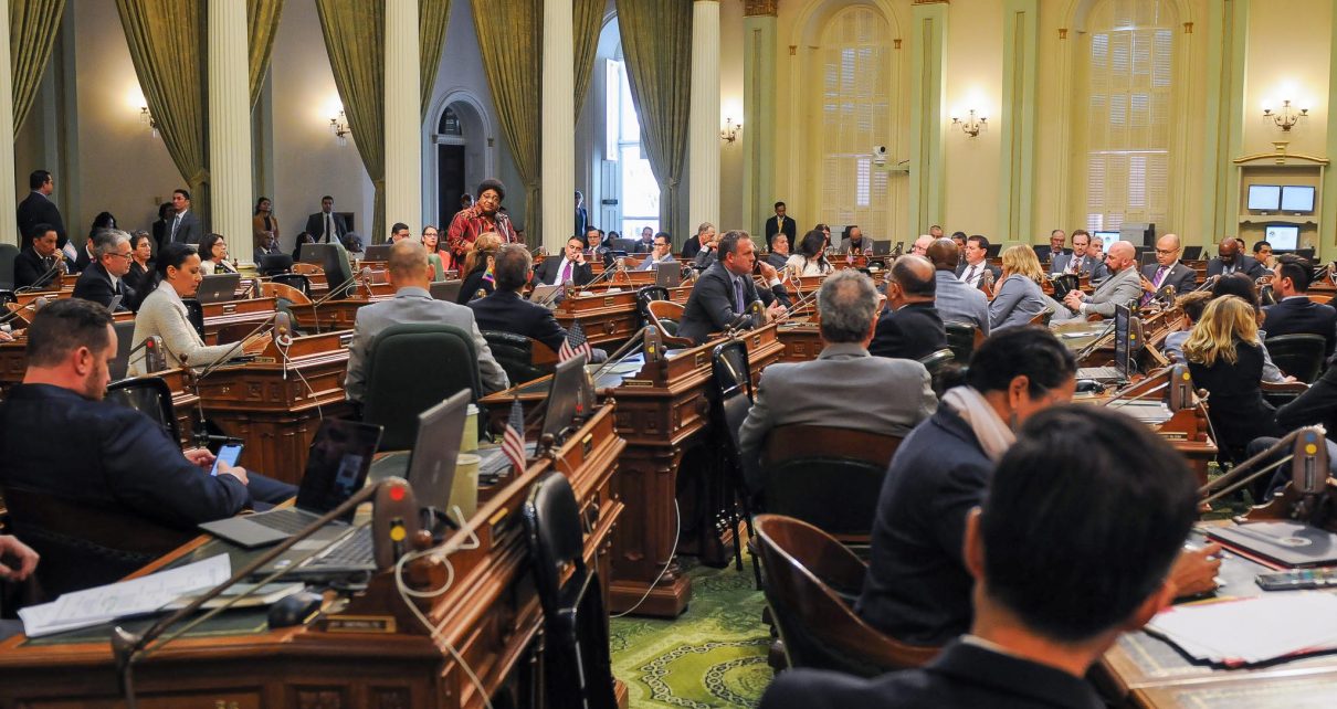 California State Assembly in session