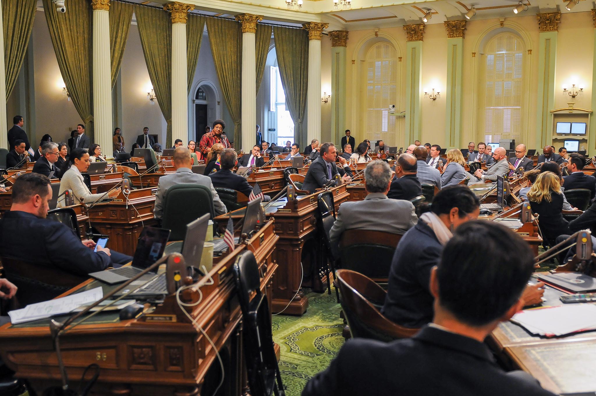 California State Assembly in session