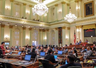 California State Assembly in Session