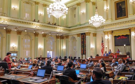 California State Assembly in Session