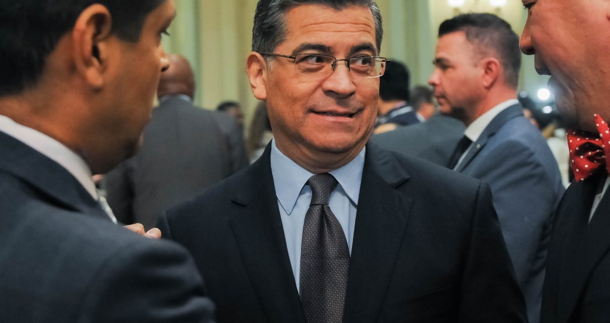 California Attorney General Xavier Becerra