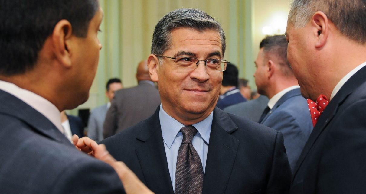 California Attorney General Xavier Becerra