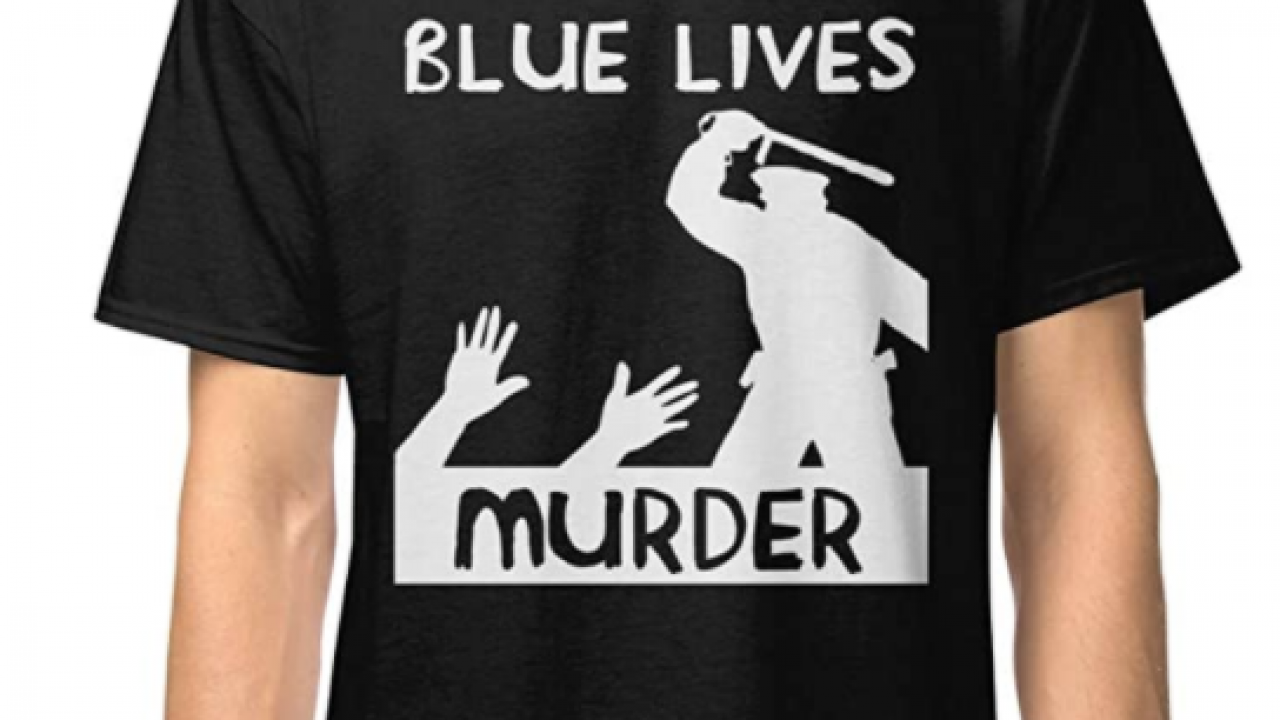 Amazon Vêtements Tops & T-shirts T-shirts Manches longues Blue Lives Matter Police Lives Matters Cop Back The Blue Manche Longue 