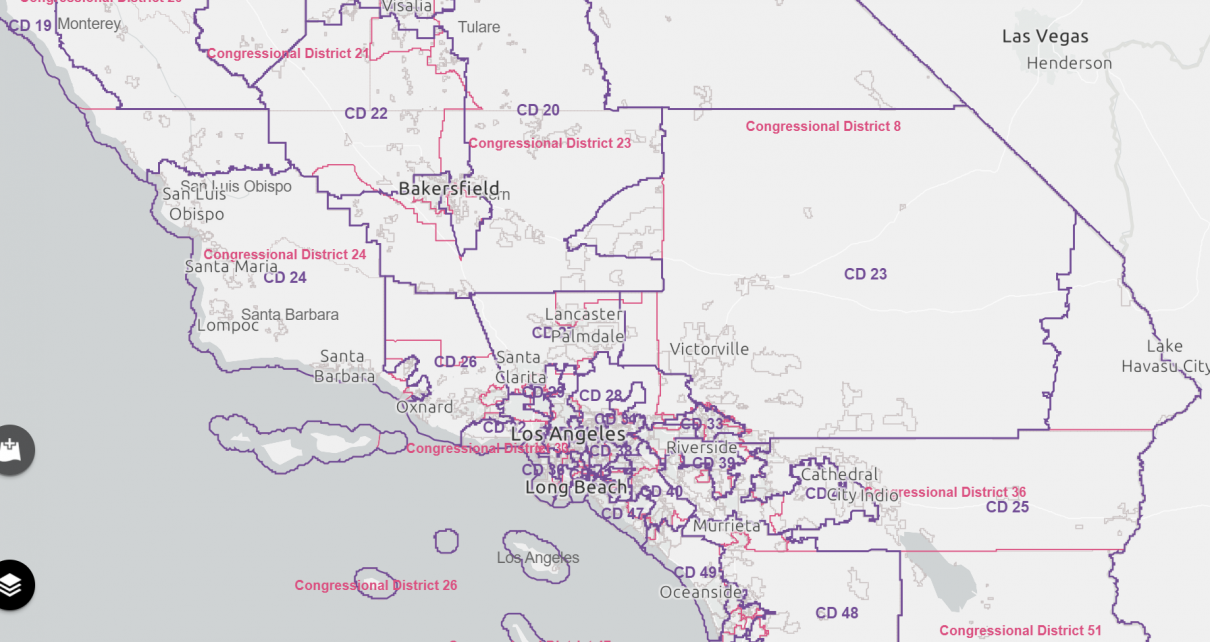 Californians Redistricted Out of Old State Senate Districts ...