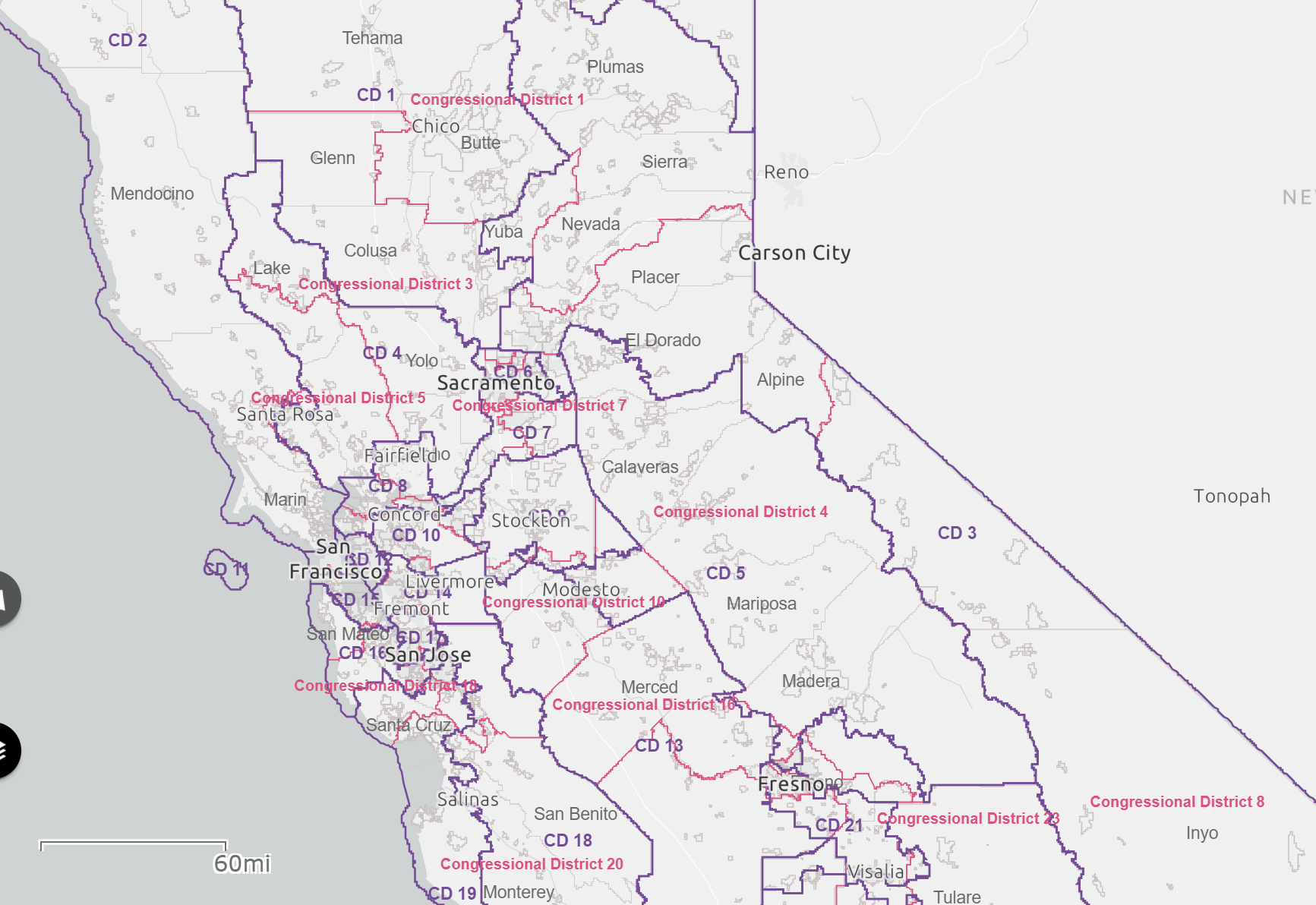 California Citizens Redistricting Commission Releases Final Drafts Of New Congressional