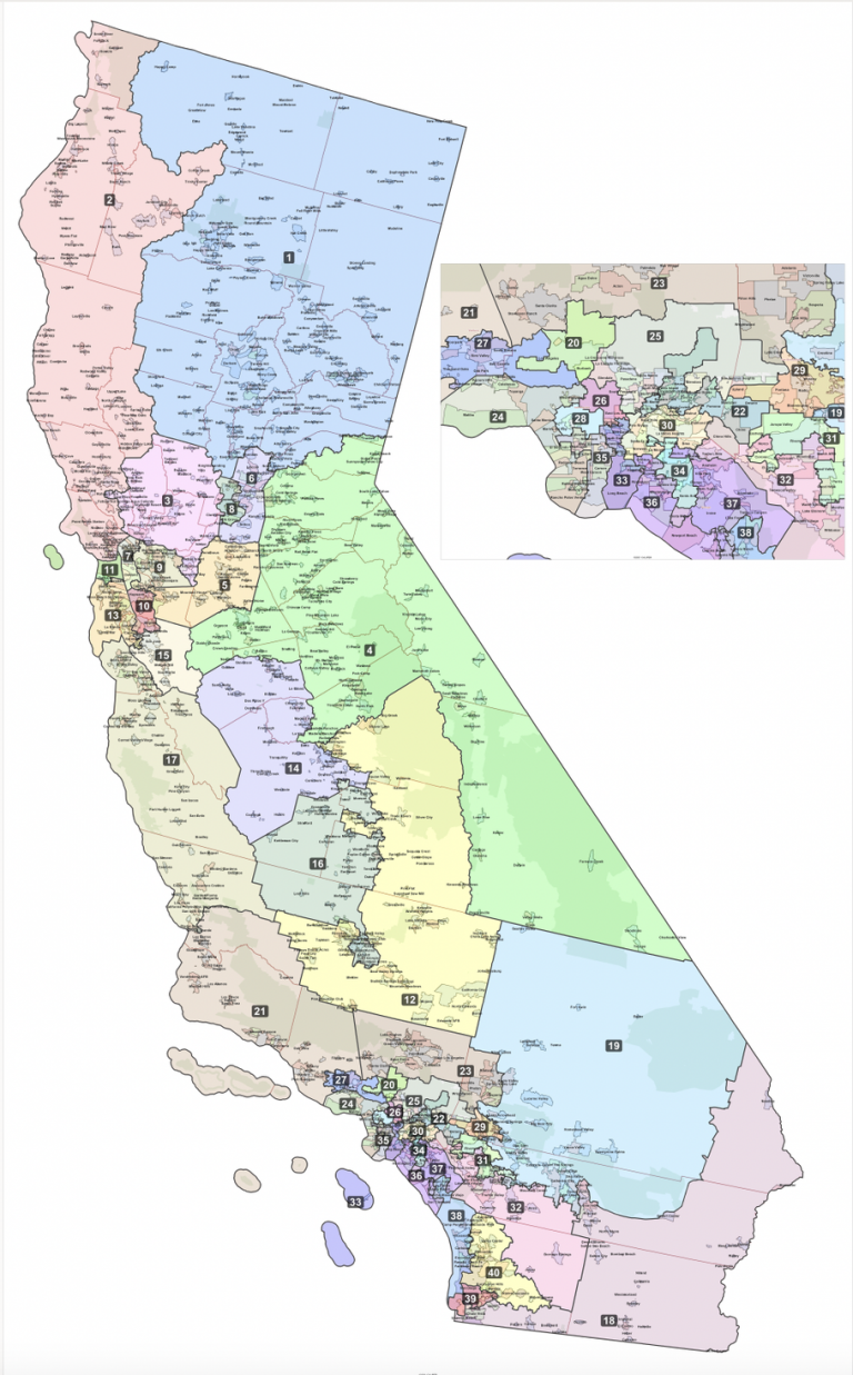 Californians Redistricted Out of Old State Senate Districts ...