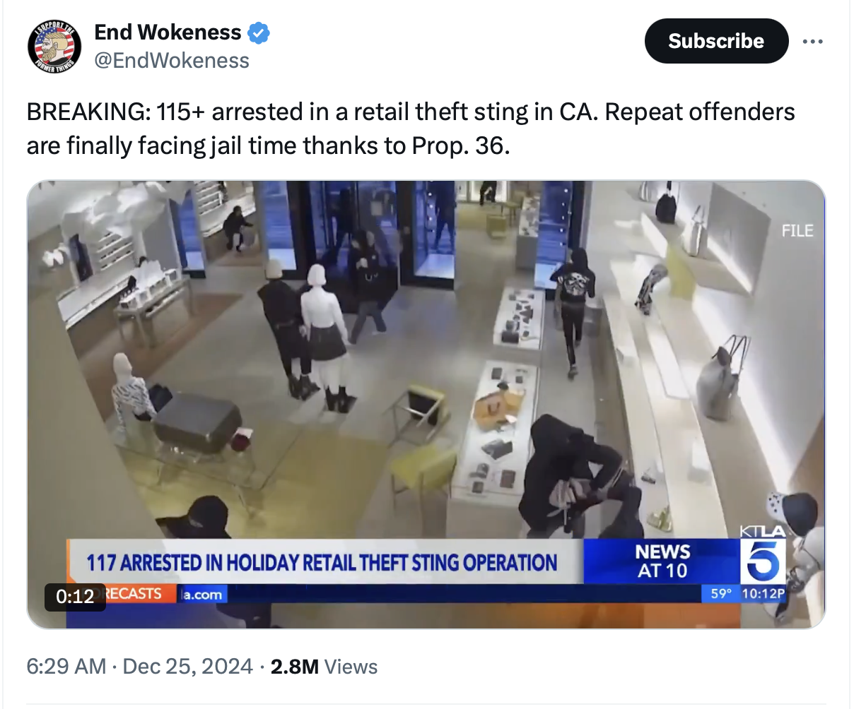 Haughty Gov. Gavin Newsom Takes Credit for ‘Recent Crack Down on Retail ...