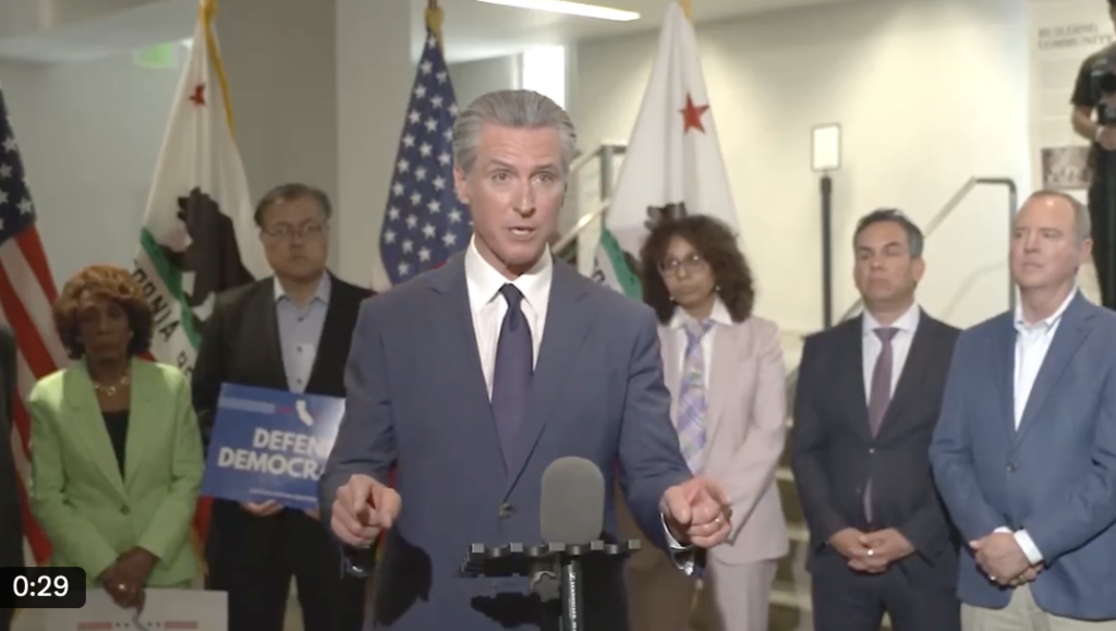 California Governor Gavin Newsom’s Office Calls Trump’s Deputy Chief ...