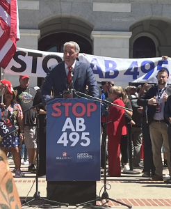 Thousands Rally at Capitol to Protect Parental Rights; Protest AB 495 ...